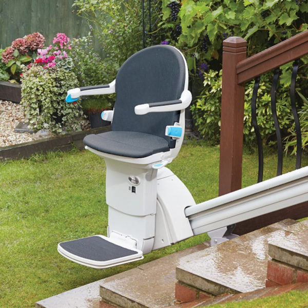handicare 1000 outside exterior outdoor stair lift inland empire 