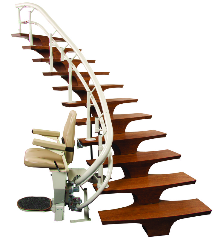 harmar helix curved stair lift oakland ca stairchair