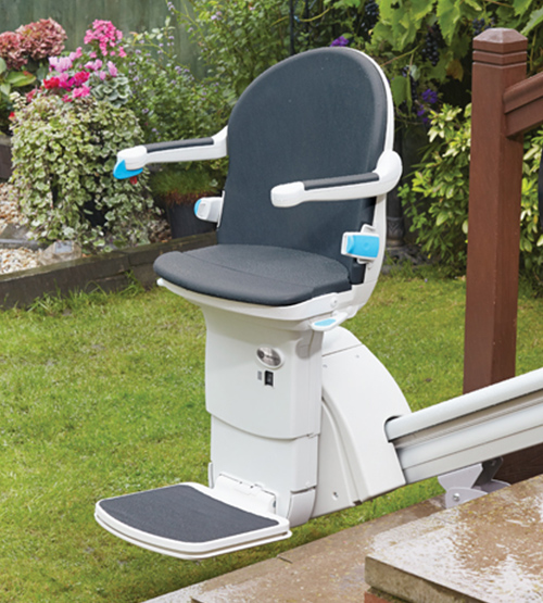 Los Angeles outdoor stairlift exterior chair glide for outside