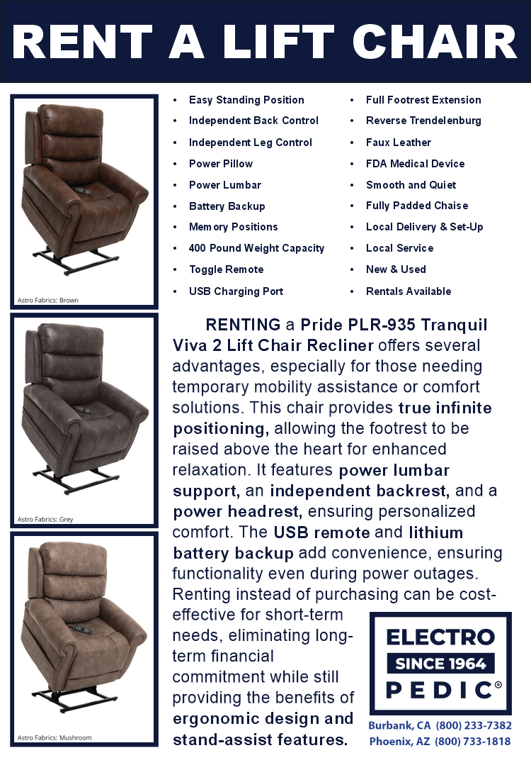 rent a lift chair in los angeles